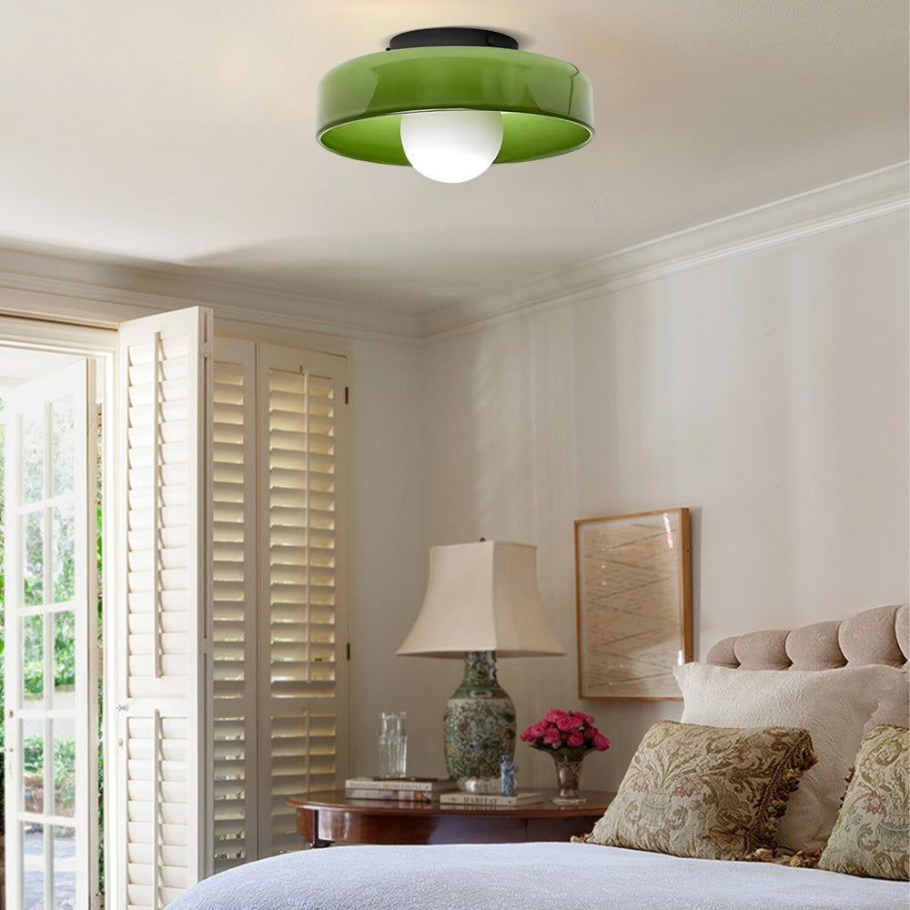 Glass Round LED Ceiling Light