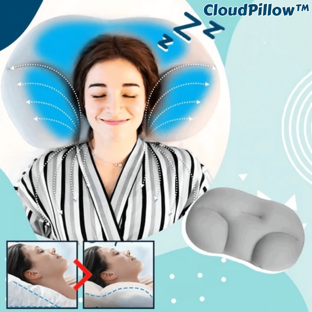 CloudPillow™ - neck pillow - Wake up without neck pain