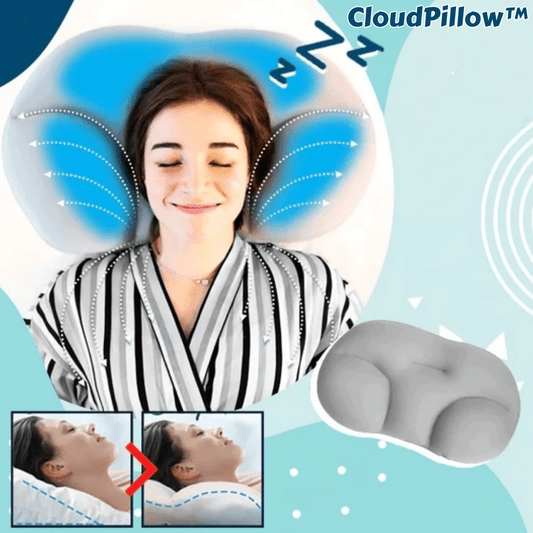 CloudPillow™ - neck pillow - Wake up without neck pain