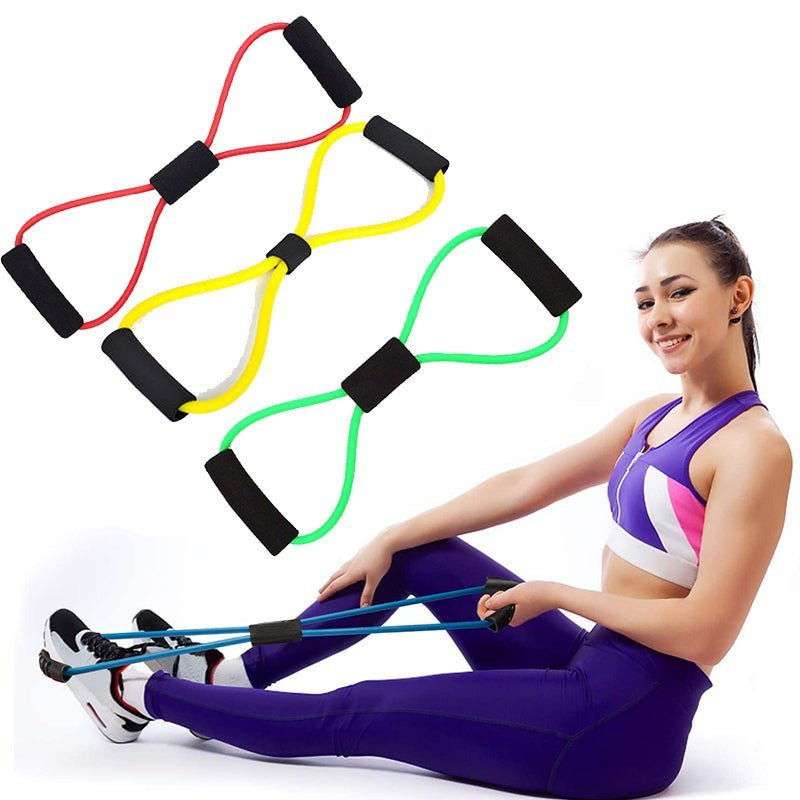 Strengthen your body – Effective resistance bands – Get fit quickly