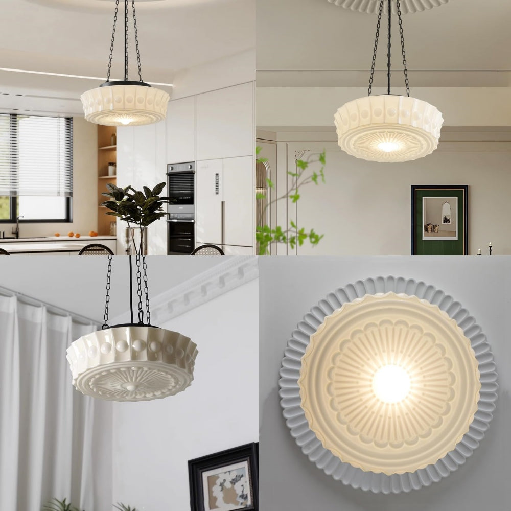 Artistic Vintage Dome Ceiling Light