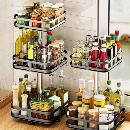 RotatingRack - Multifunctional Storage Rack - Optimized Space - Innovative Design
