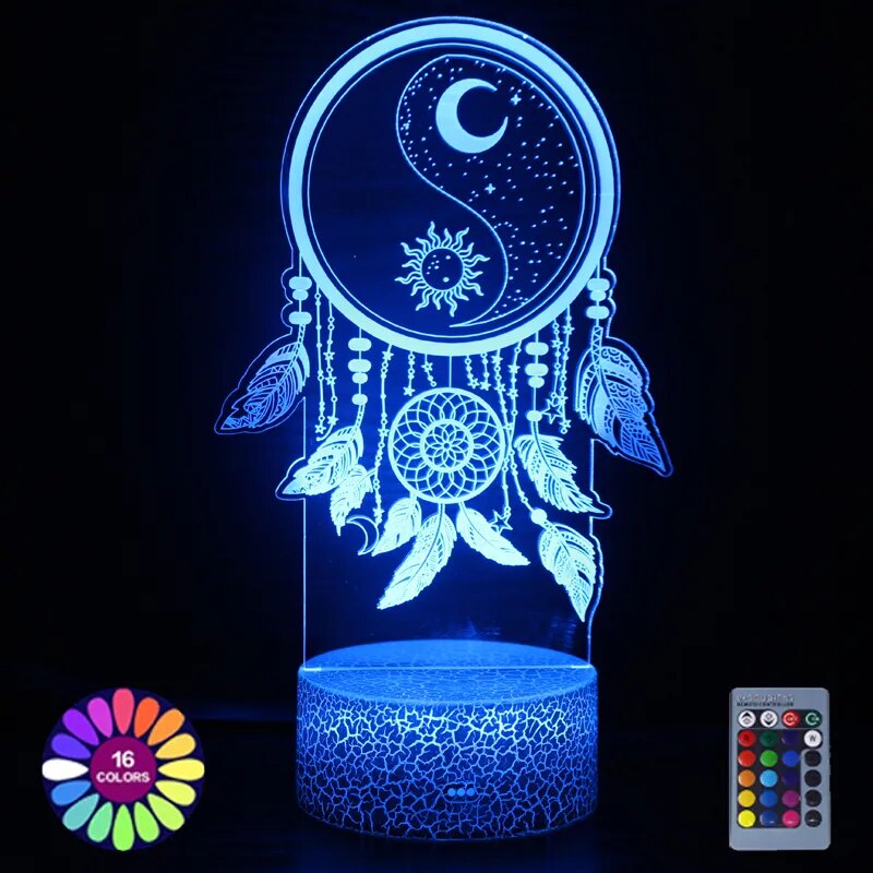 Dreamcatcher 3D Night Light