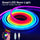 GlowBeat - RGB LED strip - Neon lighting - Music synchronisation - USB - TV and bedroom decoration
