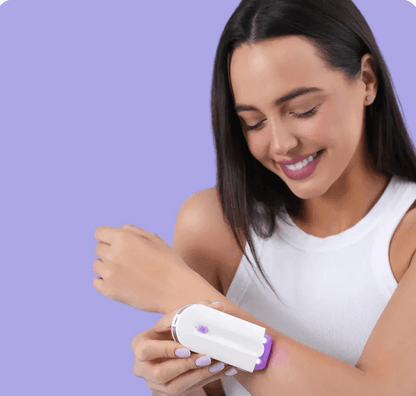 SmoothBeam™ - Painless Laser Hair Removal at Home for Body, Face, and Bikini Area