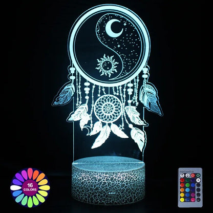 Dreamcatcher 3D Night Light