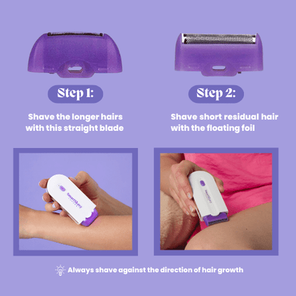 SmoothBeam™ - Painless Laser Hair Removal at Home for Body, Face, and Bikini Area