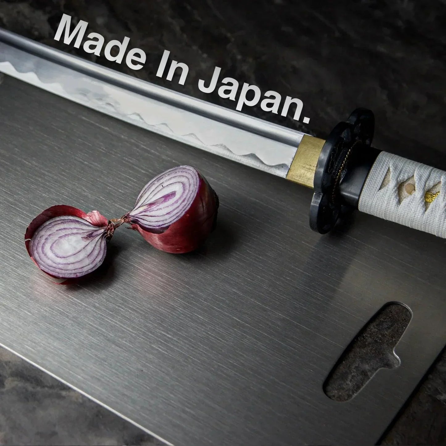 Titanium Cutting Board: Antibacterial, durable, microplastic-free, BPA-free