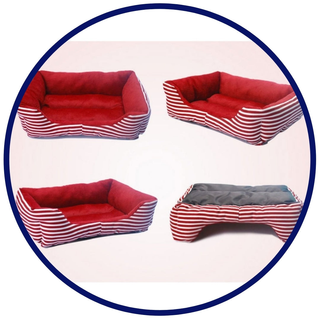 Breton Stripe Pet Bed