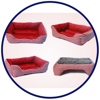 Breton Stripe Pet Bed