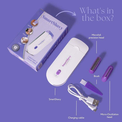 SmoothBeam™ - Painless Laser Hair Removal at Home for Body, Face, and Bikini Area