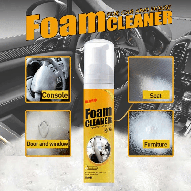 FoamClean™ | Say goodbye to scrubbing and hello to spotless cleanliness