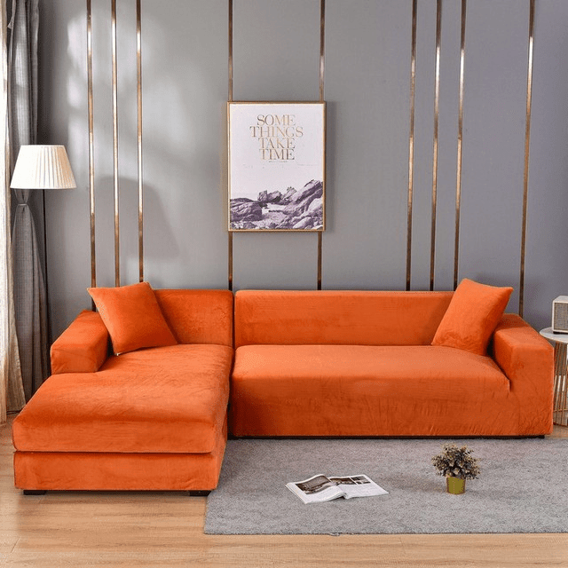 Universal sofa cover set