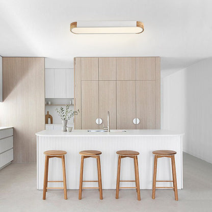 Contemporary Minimalist Led Flush Ceiling Light