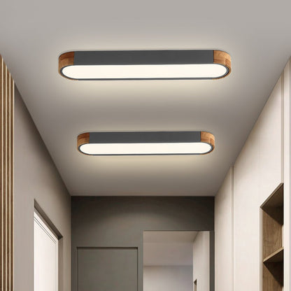 Contemporary Minimalist Led Flush Ceiling Light