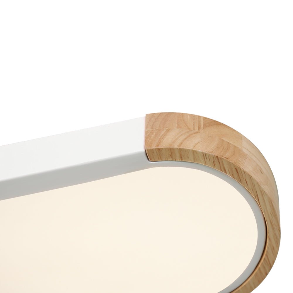 Contemporary Minimalist Led Flush Ceiling Light