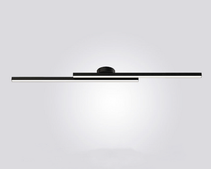 Contemporary 2-Light Dimmable Linear LED Vanity Light - Warm White