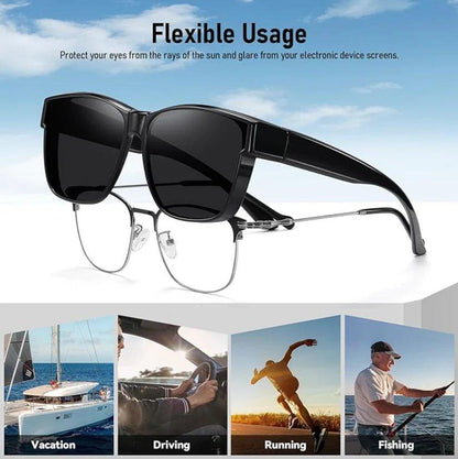 OverShades™ | Fits over regular glasses