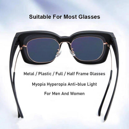 OverShades™ | Fits over regular glasses