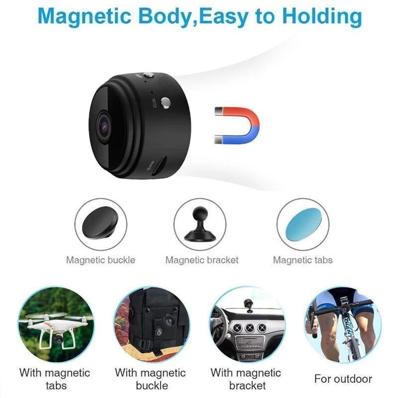 1080p Magnetic WiFi Mini Camera