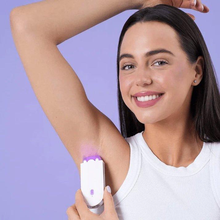 SmoothBeam™ - Painless Laser Hair Removal at Home for Body, Face, and Bikini Area