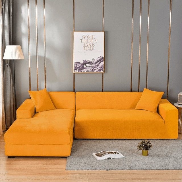 Universal sofa cover set