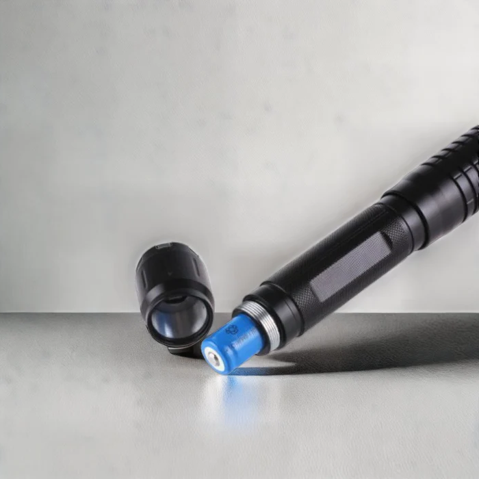 Burning Blue High-Power Tactical Laser Torch- Military Grade Flashlights