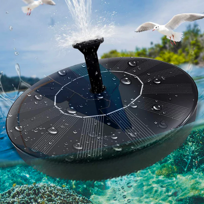 Solar-Powered Garden Fountain Pump