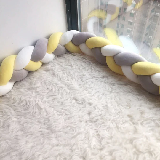 Knotted Cot Bed Bumper