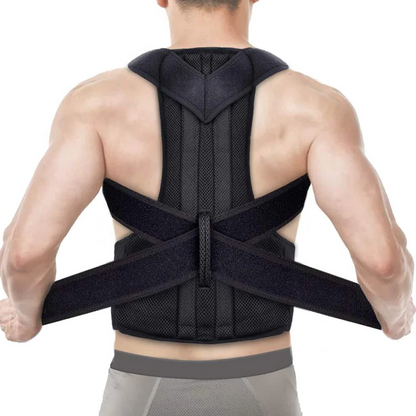 Adjustable Back Posture Corrector Low Support Shoulder Brace For Men & Women