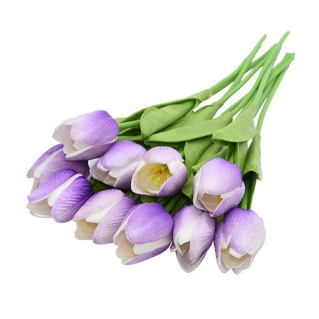 10x Artificial Tulips Flowers