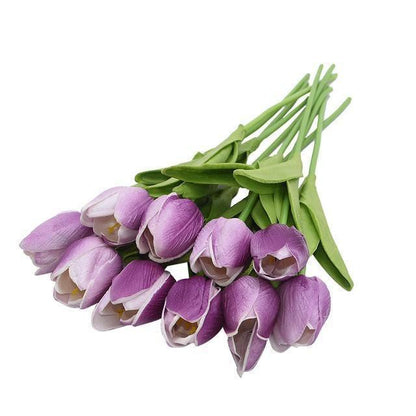 10x Artificial Tulips Flowers