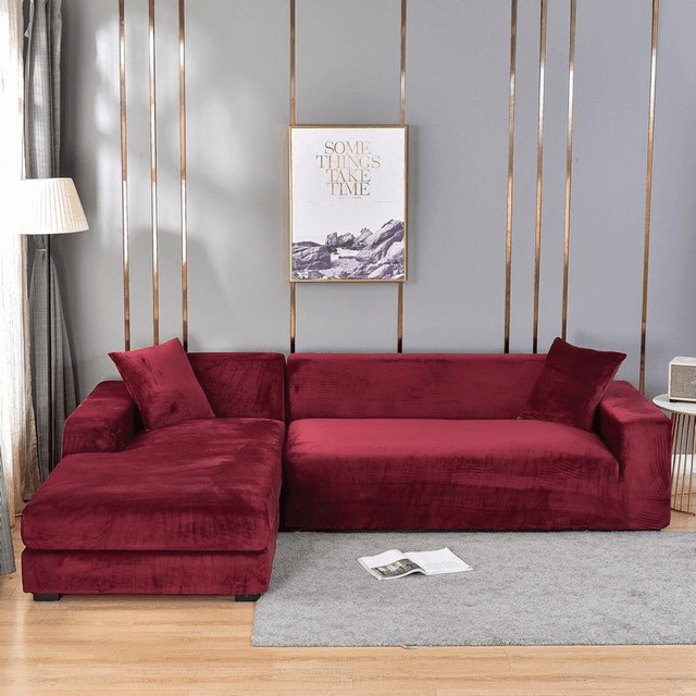 Universal sofa cover set