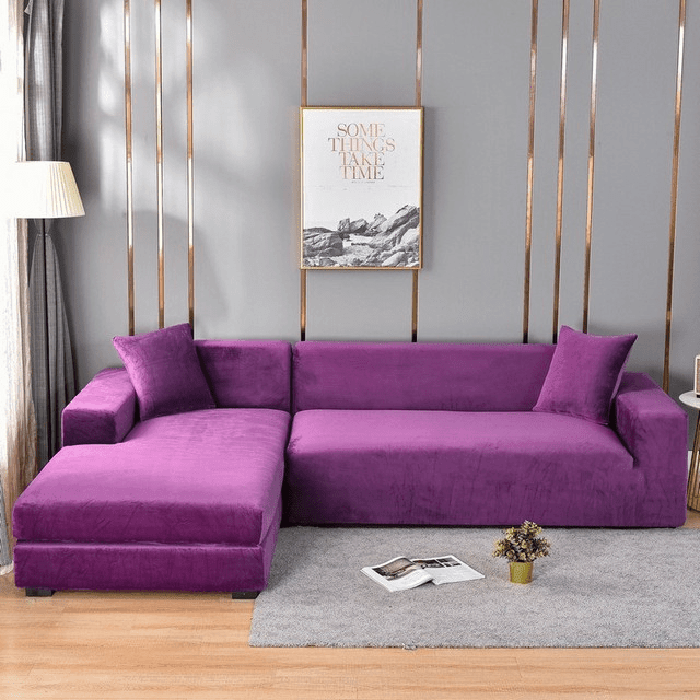 Universal sofa cover set